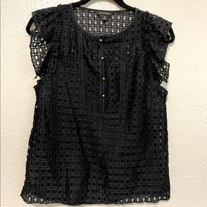 Banana Republic Flutter Sleeve Blouse, size XS